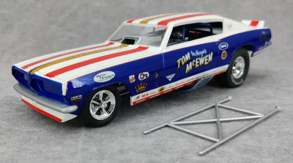 Polar Lights “Tom 'Mongoose' McEwen” 1969 Plymouth Barracuda Funny