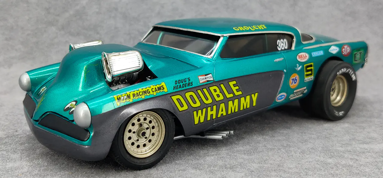 Double Whammy '53 HEMI Studebaker Model Kit by AMT for sale