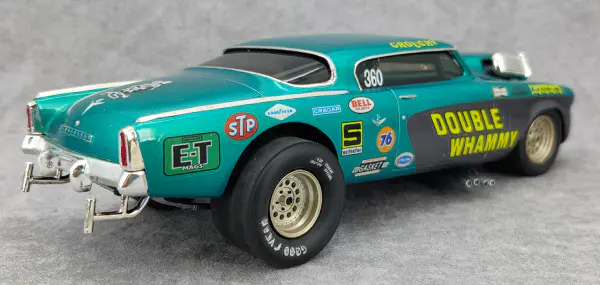 AMT “Double Whammy”1953 Studebaker Starliner Drag Car Built Kit