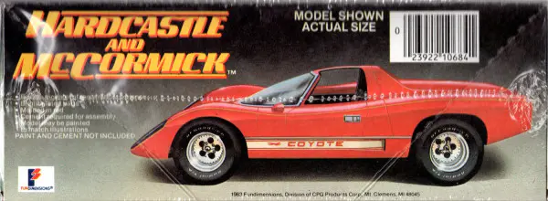 AMT “Hardcastle and McCormick” Coyote Super Sportscar - Spotlight