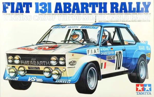 Tamiya Fiat 131 Abarth Rally Racer - 1/20 Scale - Spotlight Hobbies
