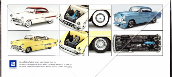 珍 '53 CHEVY モノグラム 1/24・'66 Fairlane GT/GTA AMT 1/25・'69 Chevrolet Chevelle SS396 AMT 1/25 Wheels Are Everything: Monogram 1⁄24 1953 Chevrolet