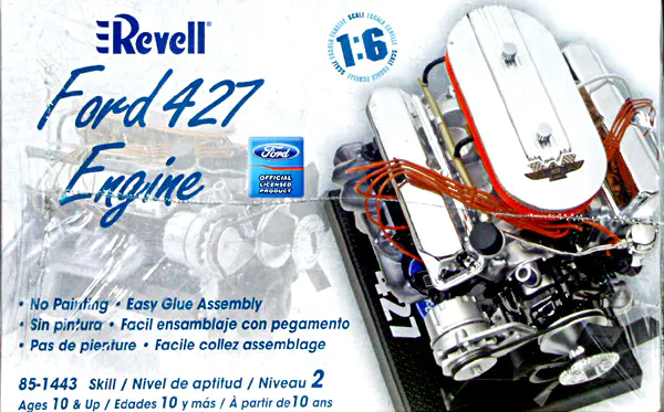 フォード Ford427 Wedge □エンジン ミニチュア 限定版 リバティ