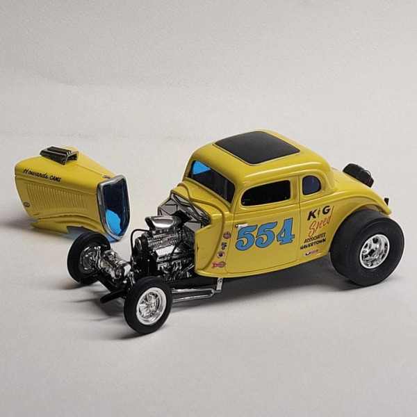 Drag City Casting Resin 1934 Ford 5-Window Chopped Coupe
