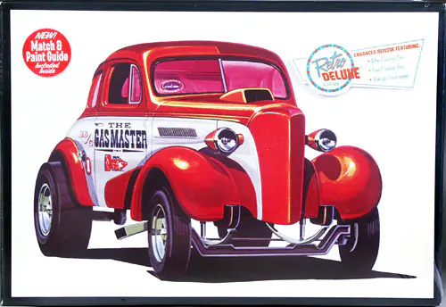 Maquette AMT 1937 Chevy Coupe Salière – Échelle 1/25, Plus De 190 Pièces, Custom Hot Rod