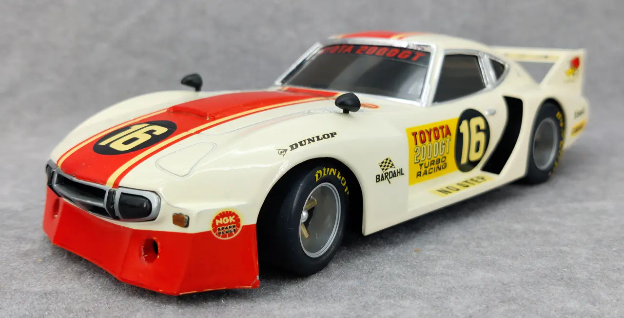 Aoshima Toyota 2000 GT Silhouette Racer Built Kit - Spotlight Hobbies