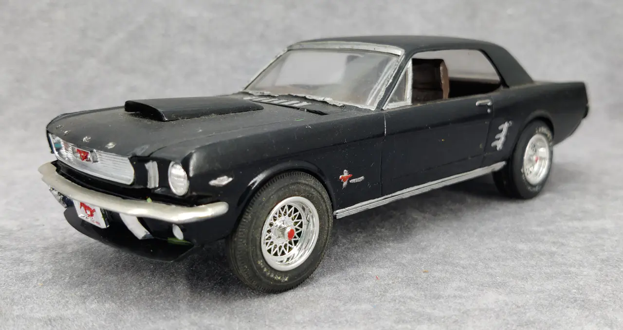 AMT 1966 Ford Mustang Coupe Built Kit - Spotlight Hobbies
