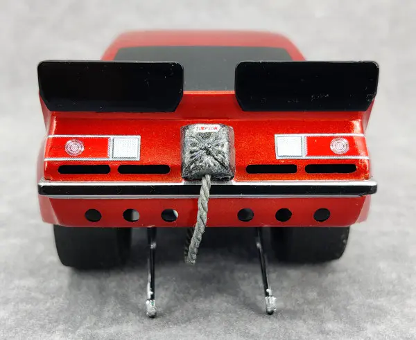 Revell “Jungle Jim” 7-Eleven Chevy Monza Funny Car Built Kit with
