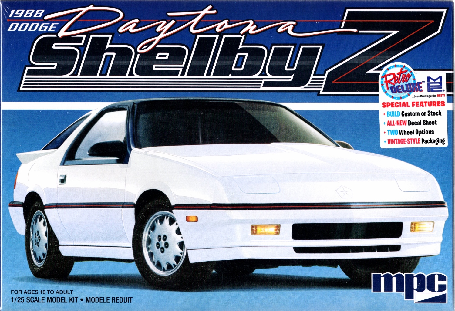 MPC 1988 Dodge Daytona Shelby Z - Spotlight Hobbies