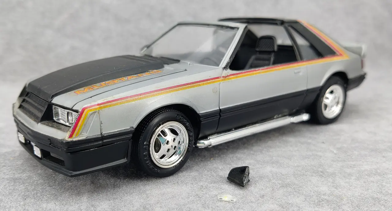 MPC 1979 Ford Mustang Built Kit - Spotlight Hobbies
