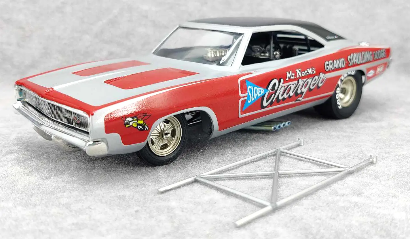 Polar Lights/MPC “Mr. Norm's” 1968 Dodge Super Charger Funny Car