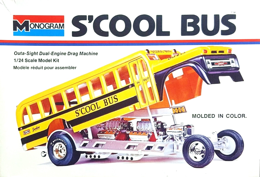 モノグラム S'COOL BUS 8290 Monogram S'COOL BUS 8290 1:24 unused | eBay