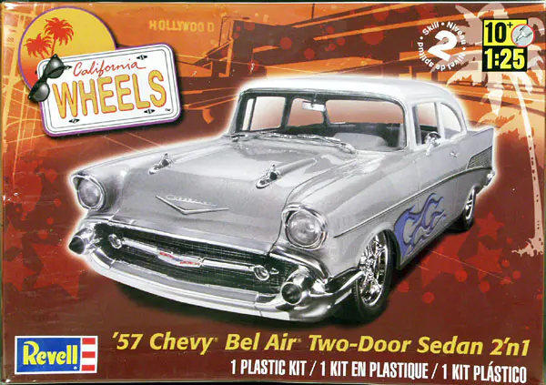 Revell 1957 Chevy Bel Air 2 Door Sedan - Stock or Custom