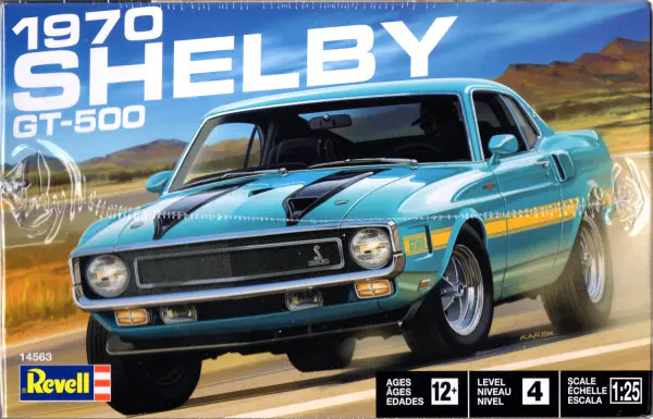 Revell 1970 Ford Mustang Shelby GT-500 Hardtop - Spotlight Hobbies