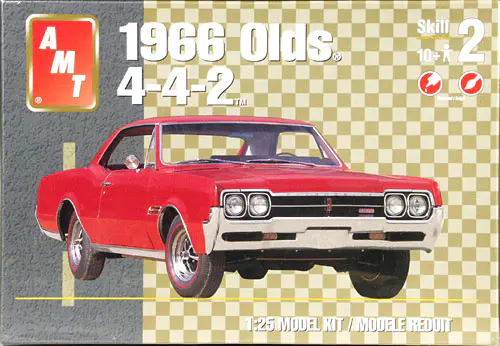 AMT 1/25 1966 oldsmobile 442 W30 AMT 1/25 1966 Oldsmobile 442 W30
