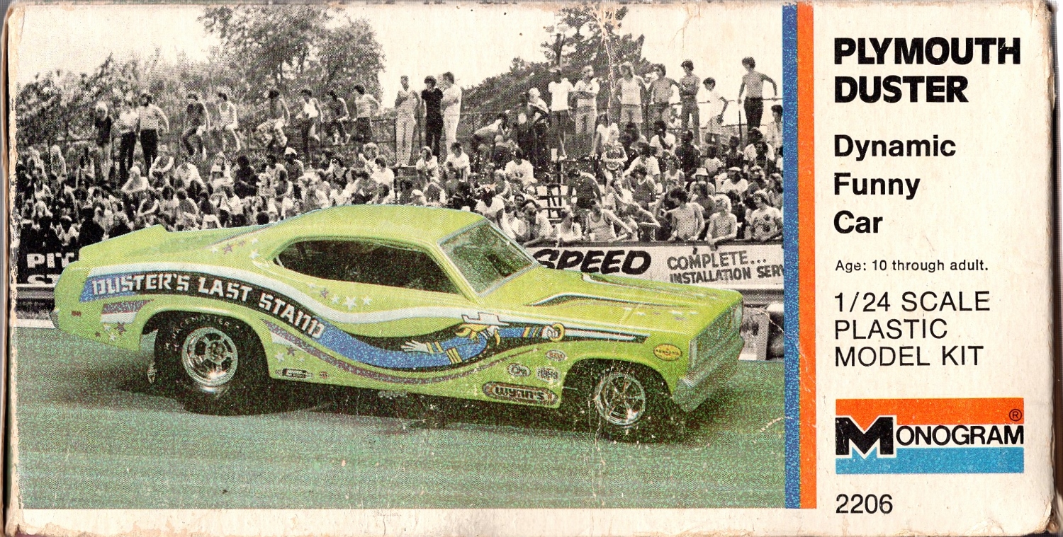 Monogram Duster s Last Stand 1970 Plymouth Duster Funny Car 