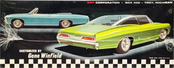 AMT 1967 Chevy Impala SS 427 Convertible - Stock, Gene