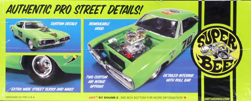 AMT 1970 Dodge Coronet Super Bee Pro Street with 