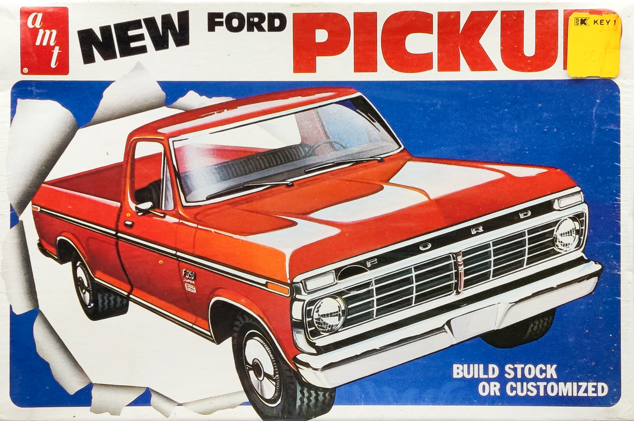 AMT 1975 Ford F-350 Ranger XLT Styleside Pickup Truck - Stock or Custom ...