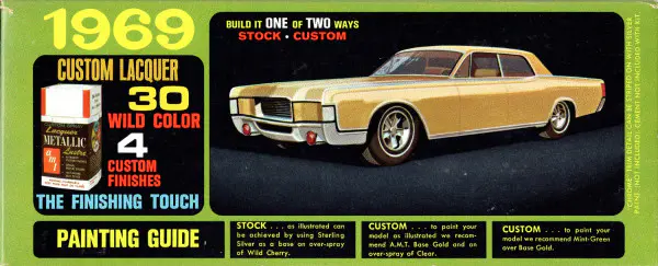 AMT 1969 Lincoln Continental 4-Door Sedan - Stock or Custom