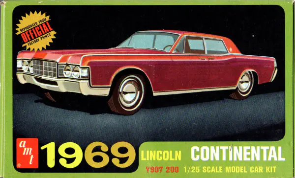 AMT 1969 Lincoln Continental 4-Door Sedan - Stock or Custom