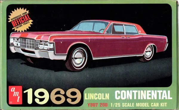 AMT 1969 Lincoln Continental 4-Door Sedan - Stock or Custom
