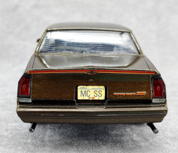 Monogram 1986 Chevy Monte Carlo SS Built Kit - Spotlight Hobbies