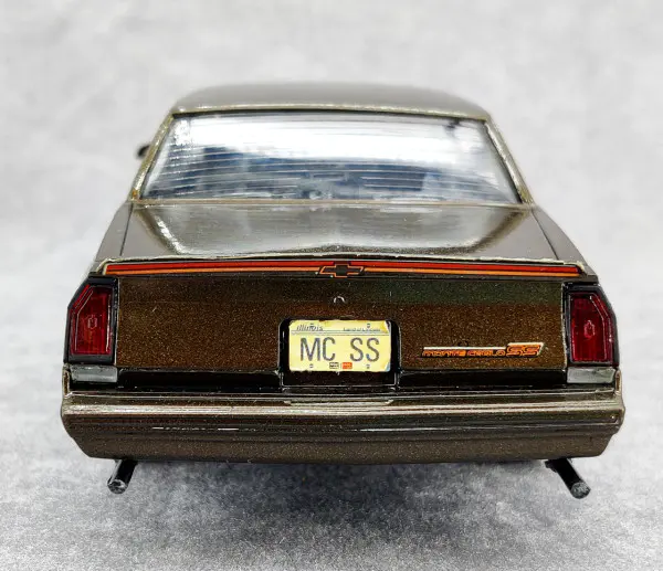 Monogram 1986 Chevy Monte Carlo SS Built Kit - Spotlight Hobbies