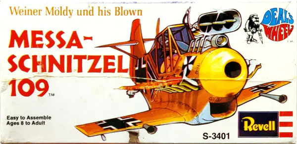Revell Messa-Schnitzel 109 プラモデルキット rare original 1971 Revell #H-193:225 MESSASCHNITZEL 109 Deal's