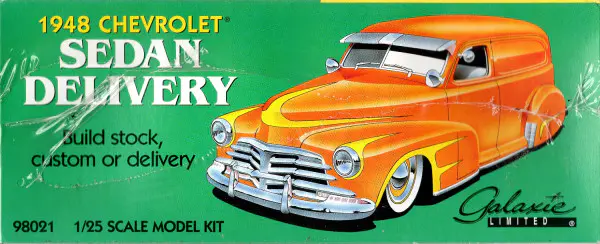 1948 Chevrolet Sedan Delivery プラモデルキット Moebius (Galaxie Limited) 1946, 1947 or 1948 Chevy Sedan