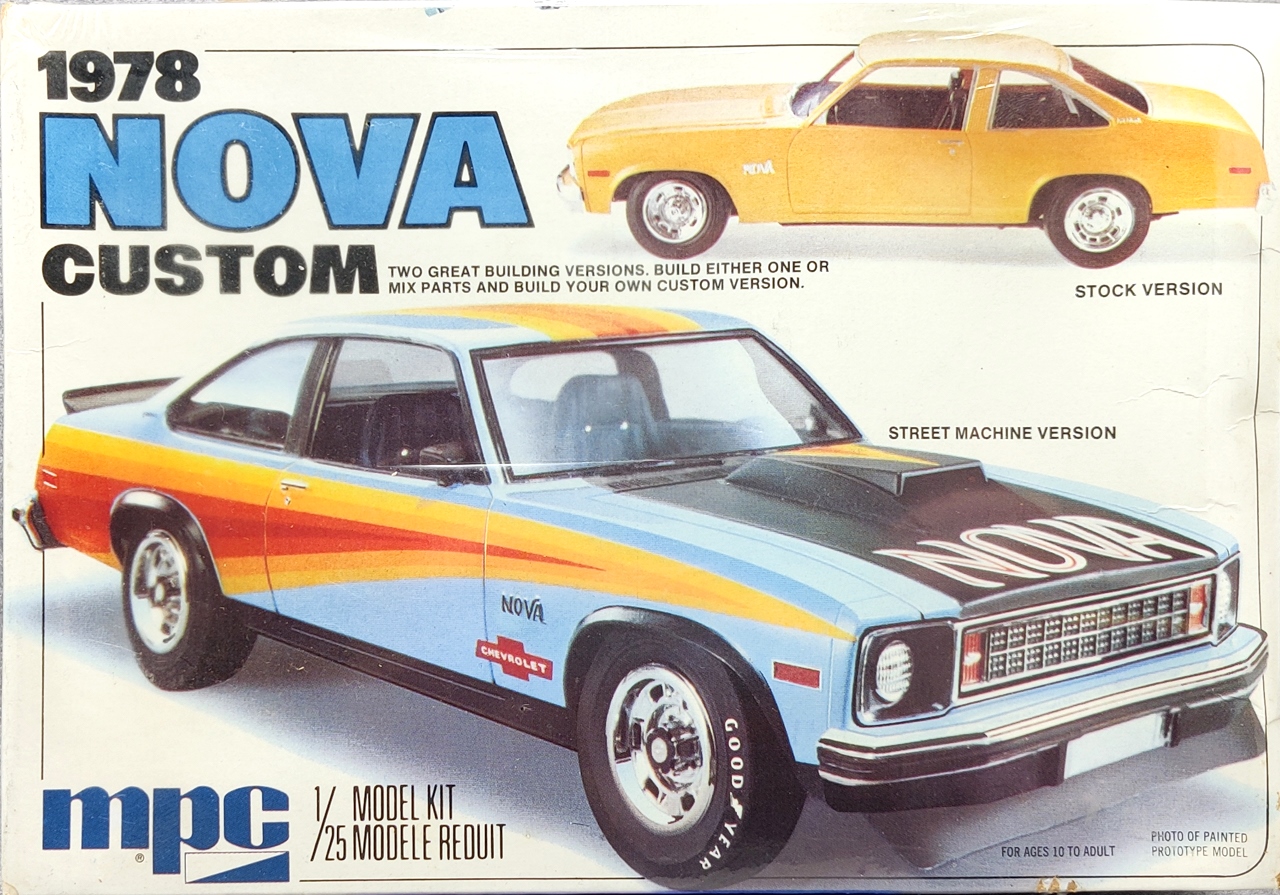MPC 1978 Chevy Nova - Stock or Street Machine - Spotlight Hobbies