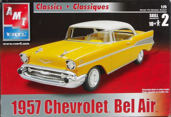 AMT 1957 Chevy Bel Air Hardtop - New Tool with Opening Trunk