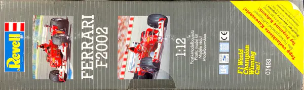 Ferrari F2002 Revell 1:12 Model No 07493 - Brand New & Rare Find