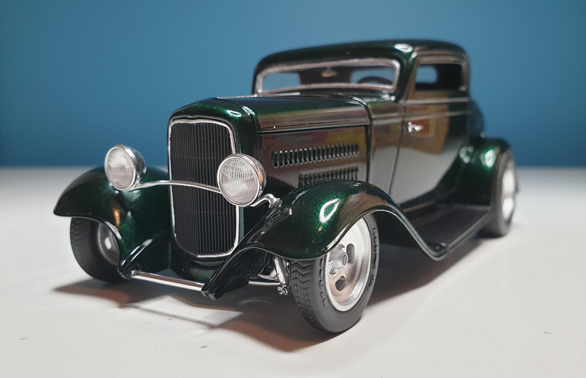 Drag City Casting Resin 1932 Ford 3-Window Chopped Coupe