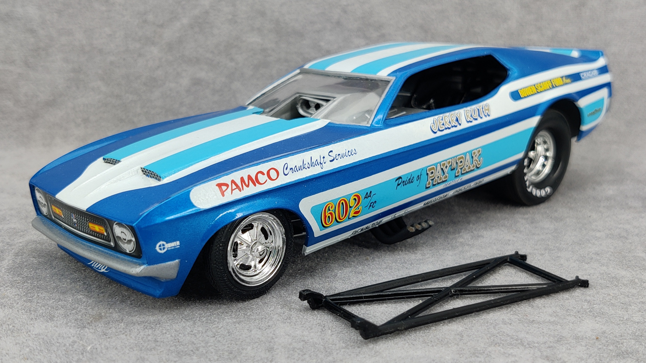 MPC Jerry Ruth PAY n PAK Ford Mustang Funny Car Built Kit - Spotlight ...