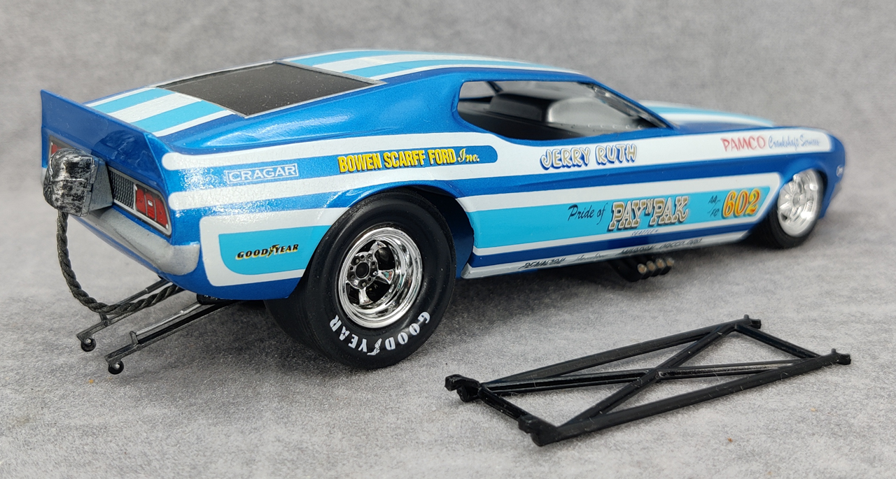 MPC Jerry Ruth PAY n PAK Ford Mustang Funny Car Built Kit - Spotlight ...