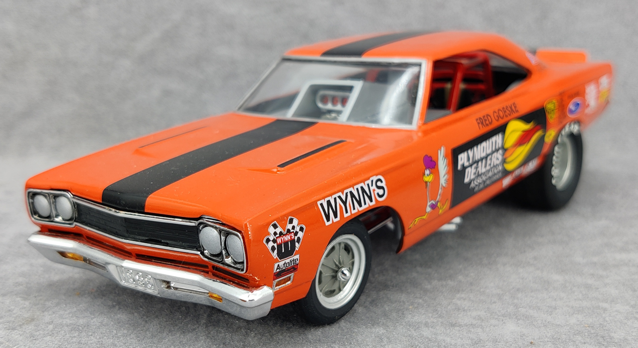 JoHan/Polar Lights “Fred Goeske” 1969 Plymouth Roadrunner Funny