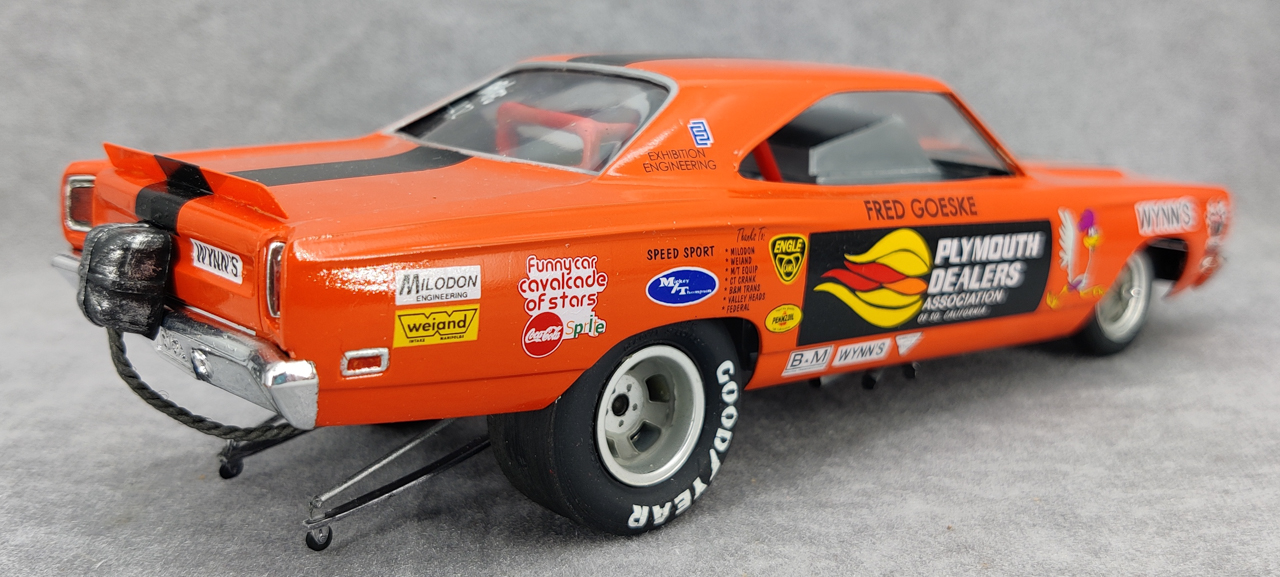 JoHan/Polar Lights “Fred Goeske” 1969 Plymouth Roadrunner Funny