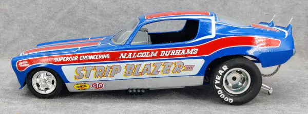 【希少】Chevrolet Camaro STRIP BLAZER 1/64 Resin/Revell Malcolm Durham “Strip Blazer VIII” 1970 Chevy Camaro