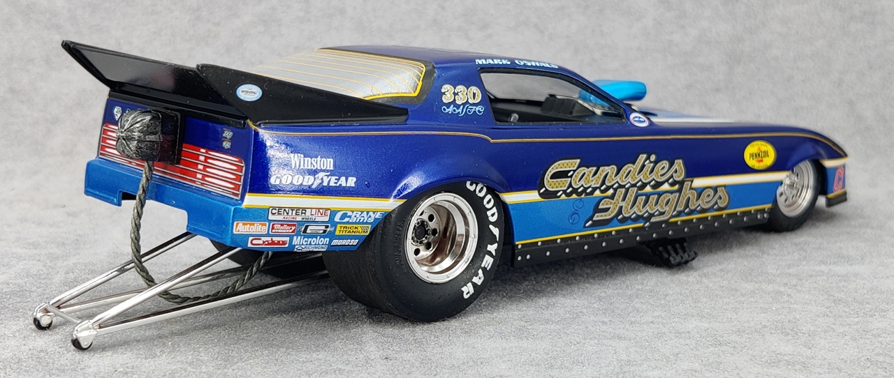 Monogram “Candies & Hughes” Pontiac Trans Am Funny Car Built Kit ...