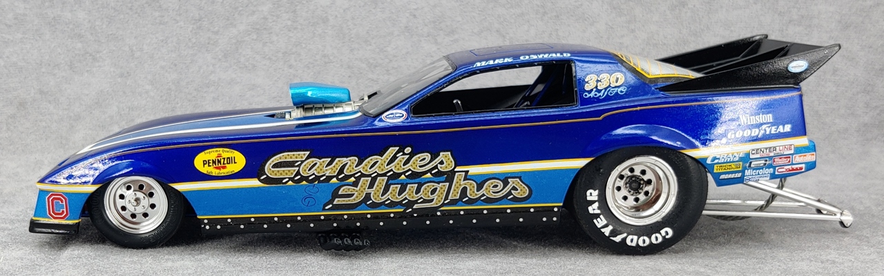 Monogram “Candies & Hughes” Pontiac Trans Am Funny Car Built Kit ...
