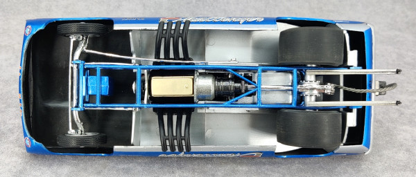 MPC “Mr. Norm's” Dodge Challenger Funny Car Built Kit - Spotlight