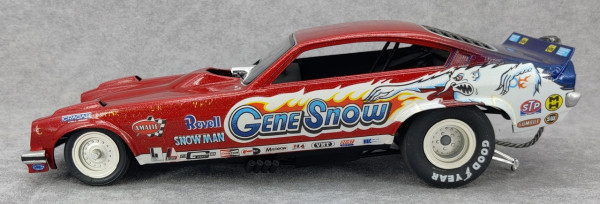 Revell “Gene Snow” 1975 Chevy Vega Funny Car Built Kit - Spotlight