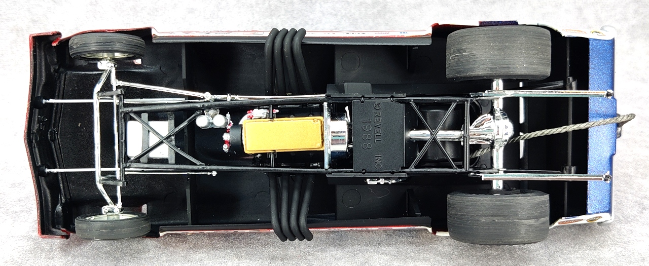 Revell “Gene Snow” 1975 Chevy Vega Funny Car Built Kit - Spotlight