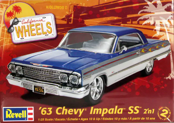 専用　Revell '63 Chevy Impala lowrider Revell 1963 Chevy Impala SS Hardtop - Stock or Lowrider