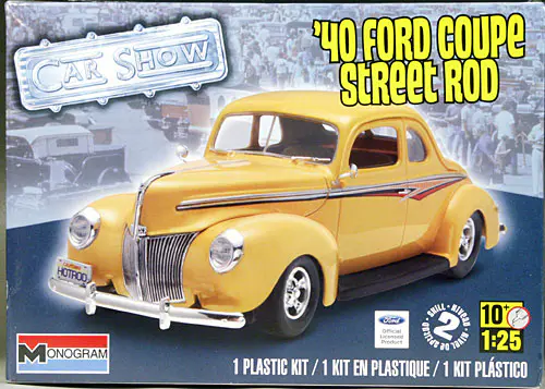 モノグラム社（Monogram）「'40 フォード ピックアップ ストリートロッド」 モノグラム社（Monogram）「'40 フォード ピックアップ ストリート