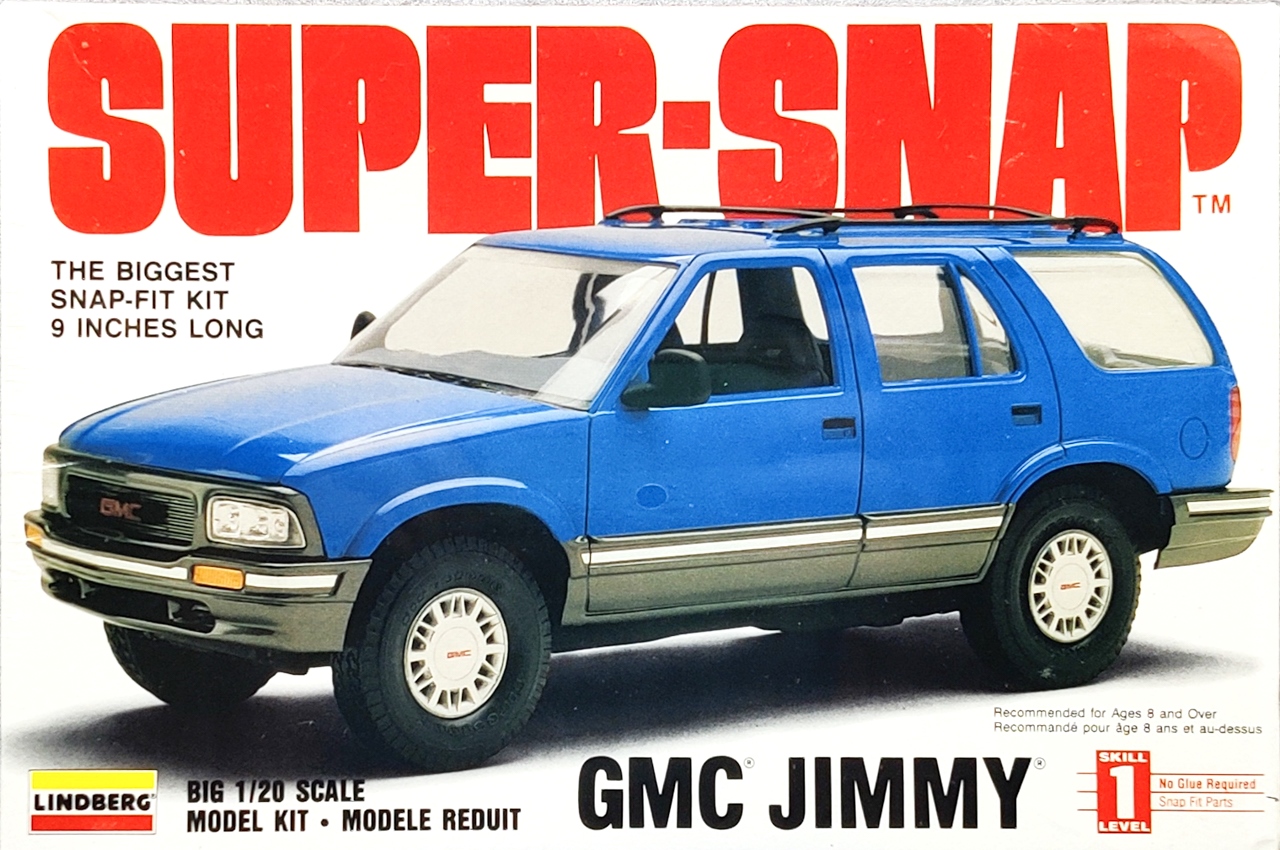 Lindberg 1991 GMC Jimmy 4x4 - 1/20 Scale - Spotlight Hobbies