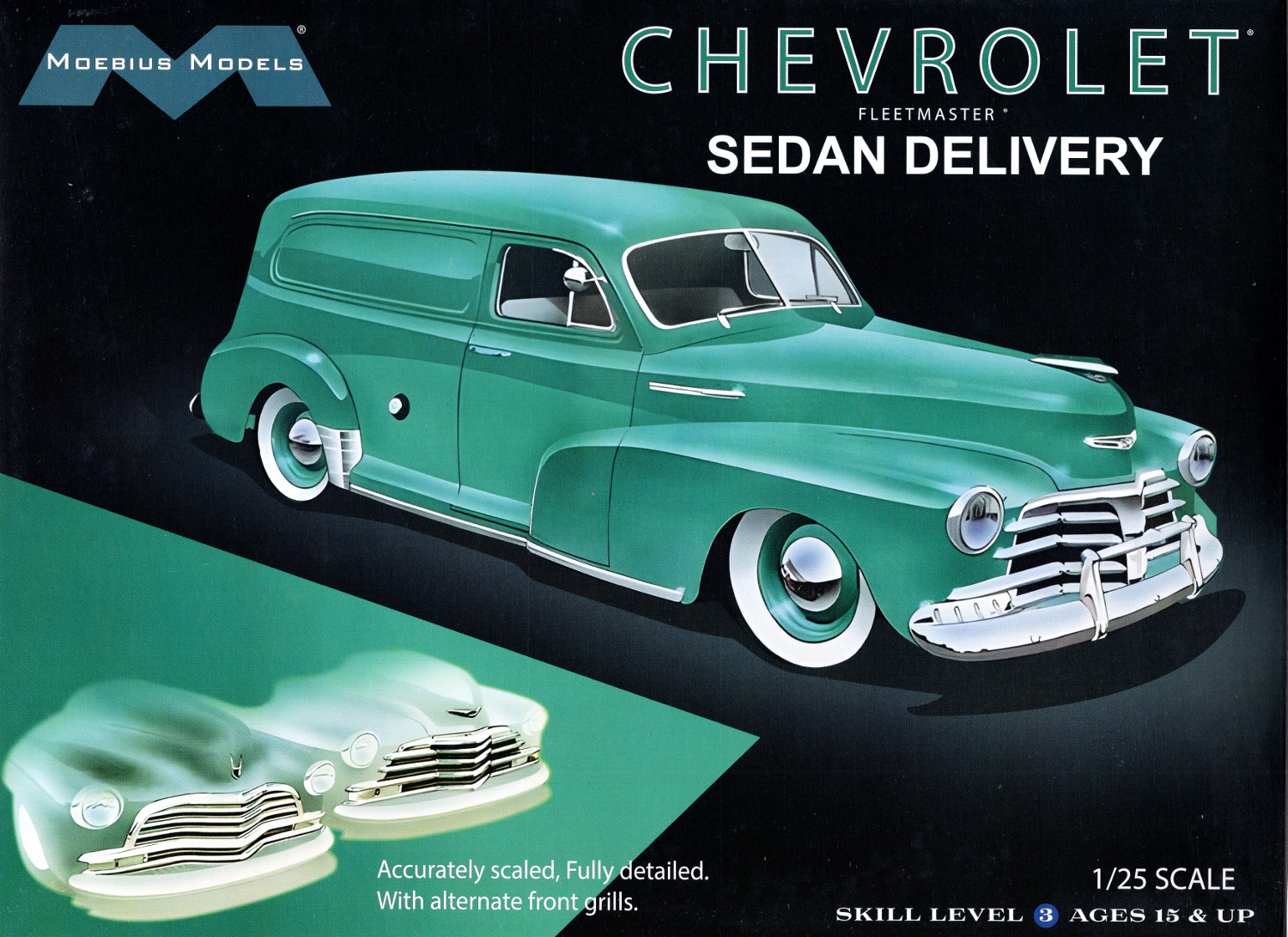 1948 Chevrolet Sedan Delivery プラモデルキット 1948 Chevrolet Sedan Delivery by CDW - FINISHED - Galaxie