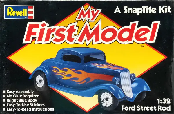 Revell 1933 Ford 3-Window Coupe Street Rod - 1/32 Scale