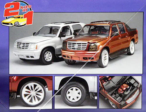 AMT 2005 Cadillac Escalade EXT プラモデル AMT 2005 Cadillac Escalade EXT 1:25 Scale Model Kit | Auto
